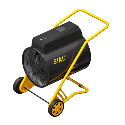 Тепловая пушка электрическая SIAL D30 - [30 кВт / 380В] промышленный тепловентилятор 2499 м³/ч