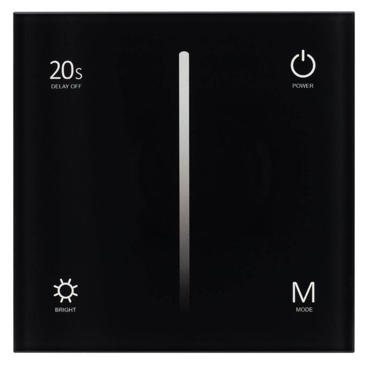Панель управления Arlight Sens Smart-P40-Dim Black 028110
