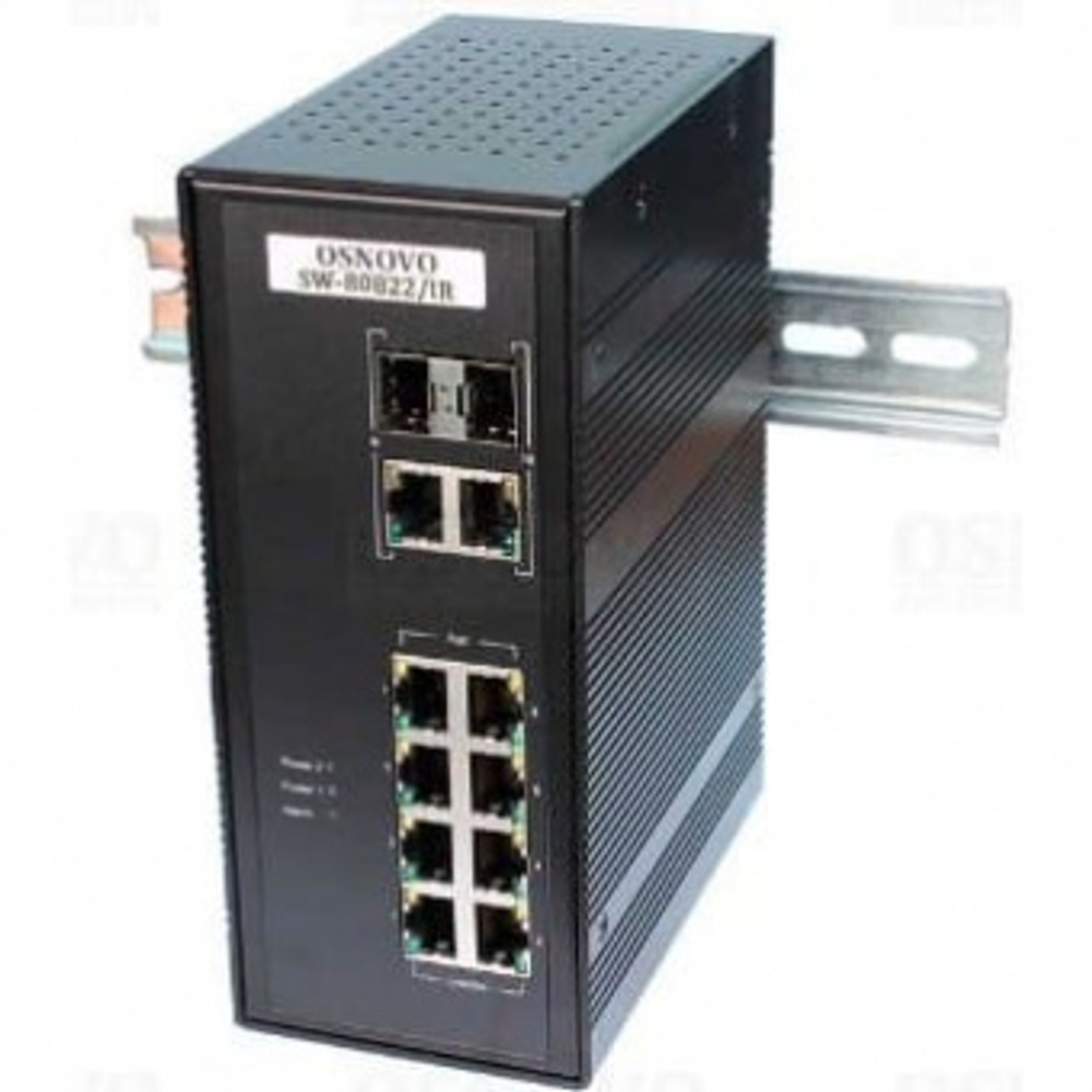 SW-80822/IR Коммутатор 10-портовый Gigabit Ethernet с PoE