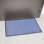 Коврик 50*80см влаговпитывающий ребристый FLOOR MAT "Стандарт", серый