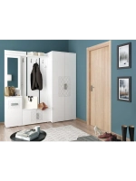 Прихожая с зеркалом комплект мебели 200,1х51х205,6 см
