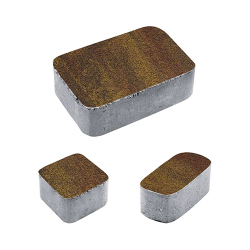 Тротуарная плитка КЛАССИКО - Листопад гранит Осень, комплект из 3 видов плит