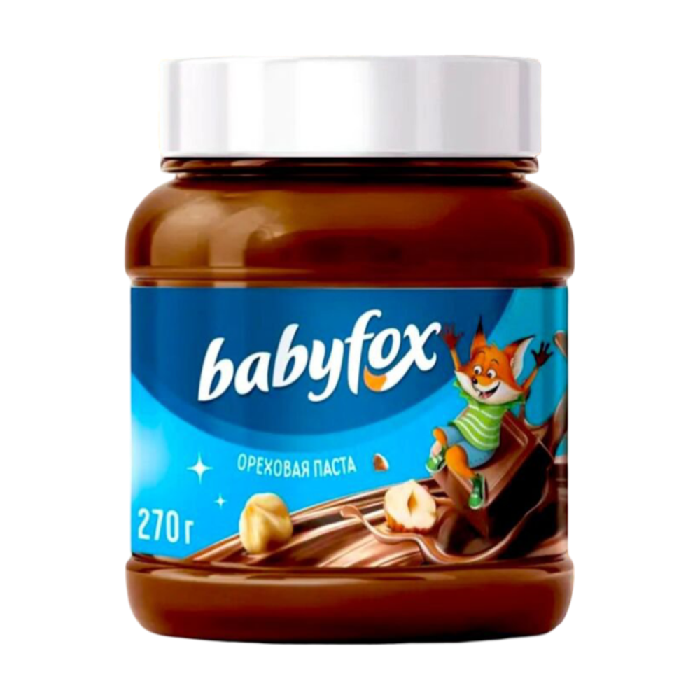 Шоколадно-ореховая паста Baby Fox 270гр.