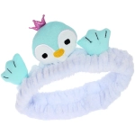 Повязка на голову косметическая «ДАЙМОНД РУШ», цвет лавандовый, пудровый, небесный и серый, 20*5.5см (ZIP пакет)