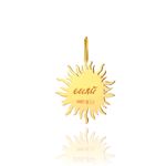 Подвеска Сияй малая позолота La Lune