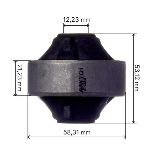 Сайлентблок переднего нижнего рычага, задний Avantech ASB0239