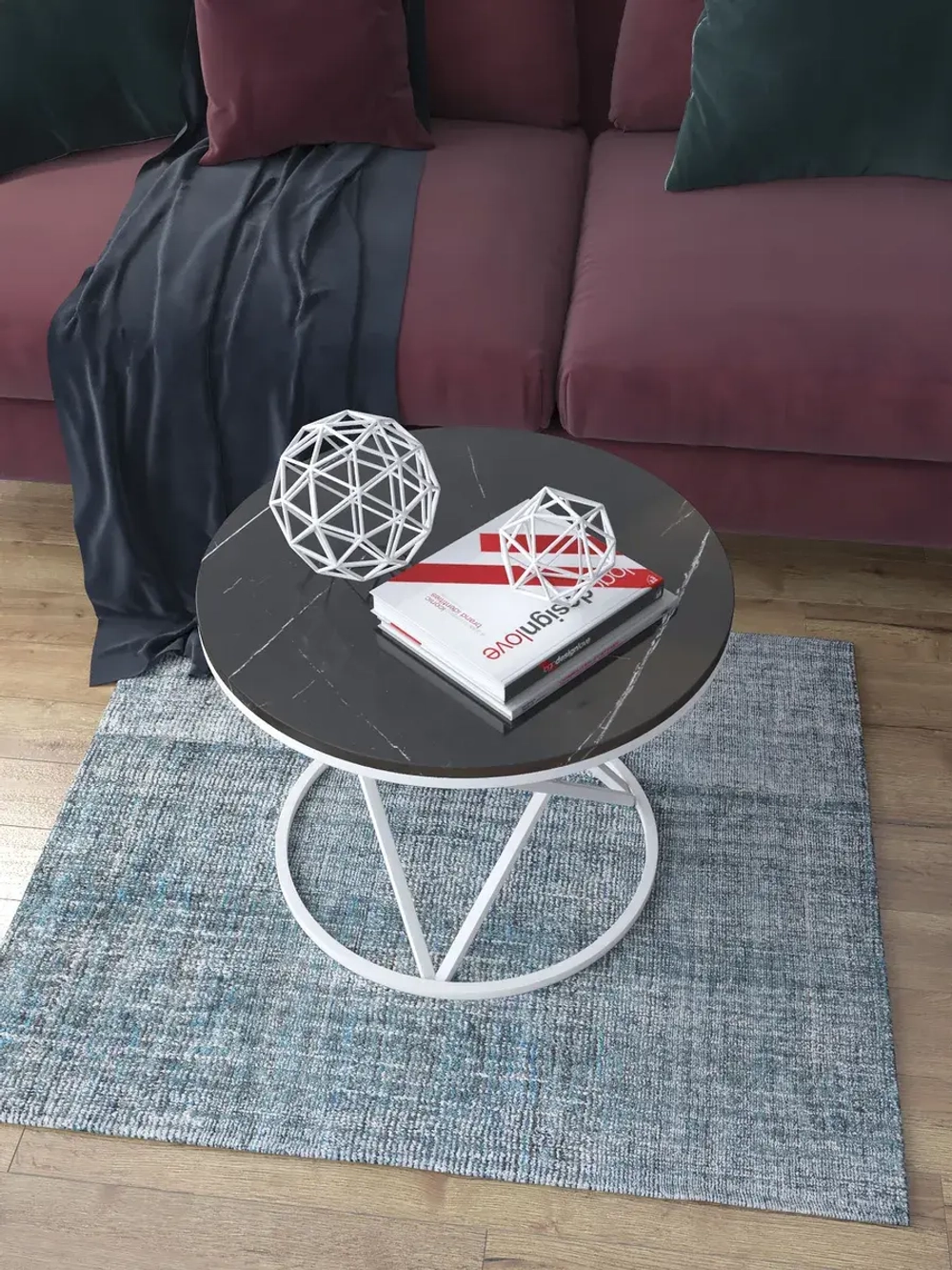 Журнальный стол Звёздный - БЧГ - МДФ в ПВХ