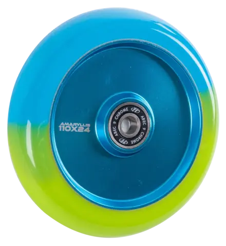 Колеса Tech Team 110мм Amarillis, blue-green