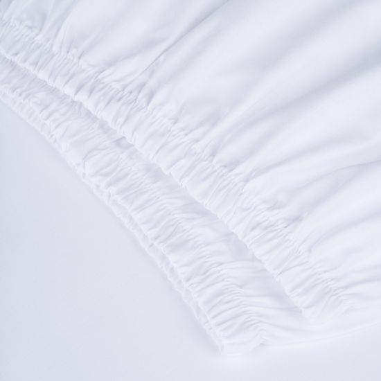 Простыня на резинке  Bianco,  160x200х30 , ранфорс  DOMTEKC