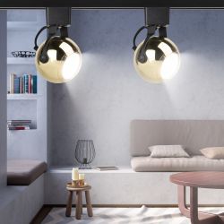 Трековый светильник однофазный ЭРА TR35-GU10 GD под лампу GU10 золото