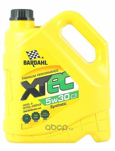 BARDAHL XTEC 5W30 C3 SN Масло моторное синтетическое 4L