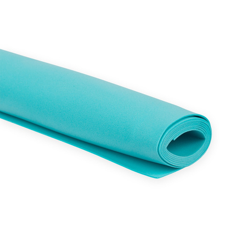 "Blumentag" / "Fiorico" Пластичная замша, 1 мм, 60 x 70 см, цв.бирюзовый, №159