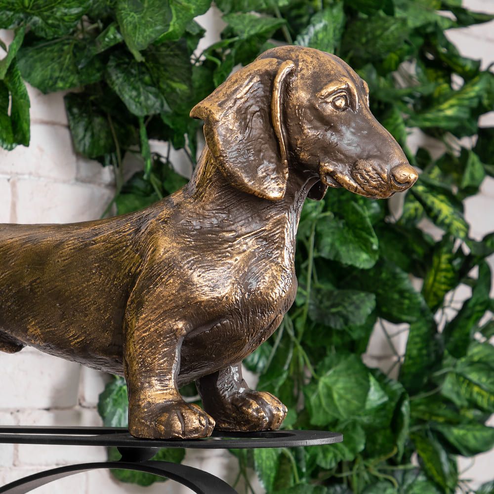 Кронштейн для цветов Такса Гучи (с ковкой)