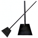 Скребок для льда 170мм с метал. черенком