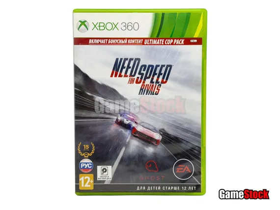Xbox 360 - Need For Speed Rivals (Б/У, полностью на русском языке)