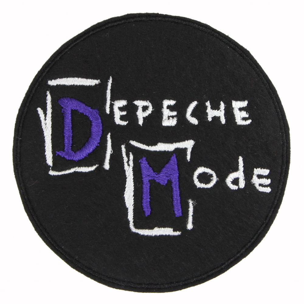 Нашивка с вышивкой группы Depeche Mode