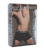 Трусики-боксеры 3шт. Emporio Armani - темно-синий(112130 4F717)