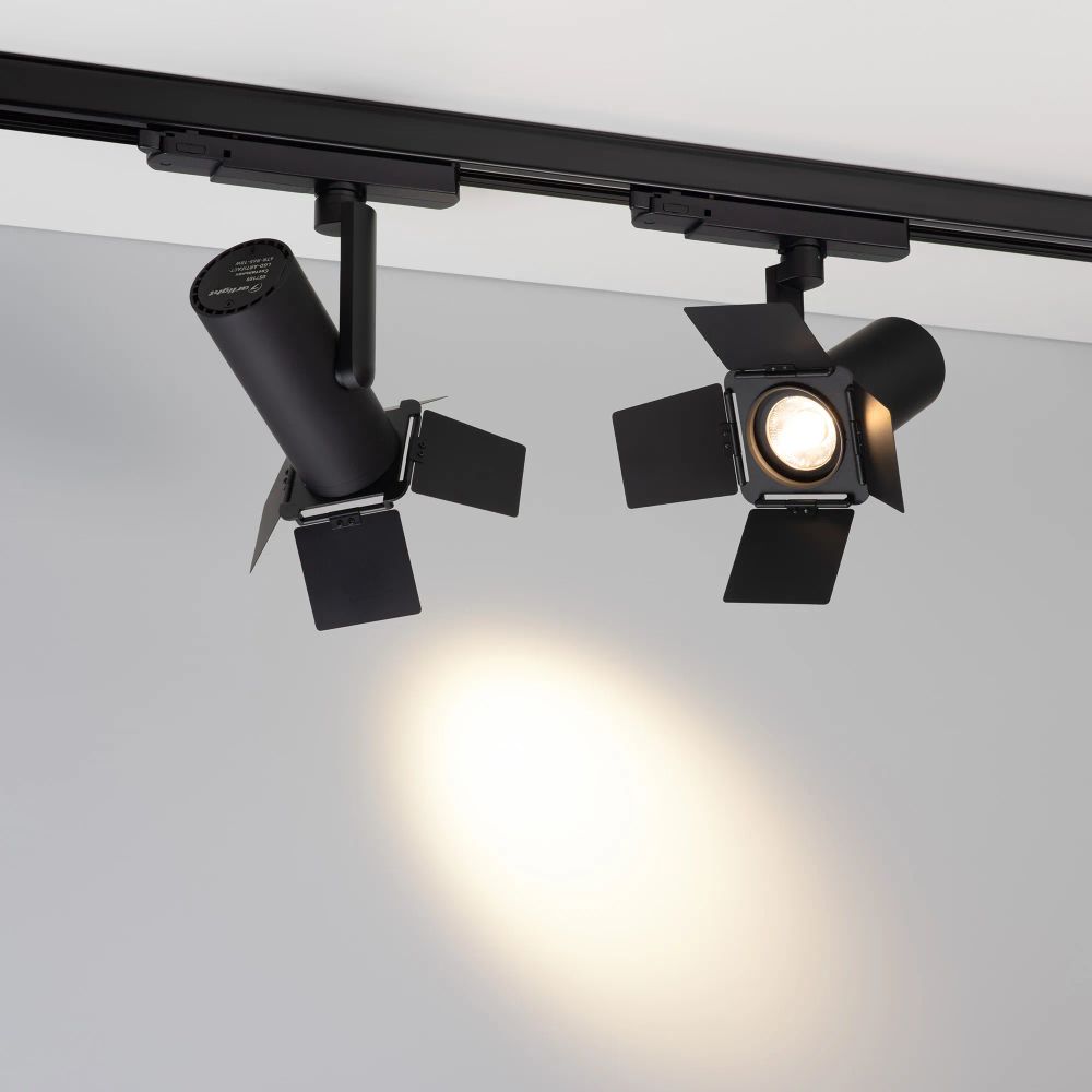 Шторки кашетирующие LGD-ARTIFACT-BARNDOOR-R65 (BK) (Arlight, Металл) 057160