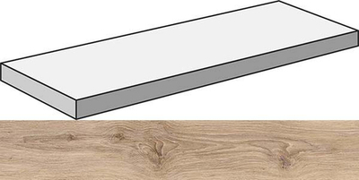 Угловая ступень ECO CHIC ANG.TOP SX NATURALE R левая (PF60006667)