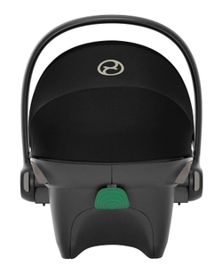 Коляска 3 в 1 Cybex Priam IV Rosegold complete и автокресло Aton S2 i-Size Moon Black Leaf Green