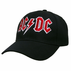 Бейсболка AC/DC красная надпись (001)