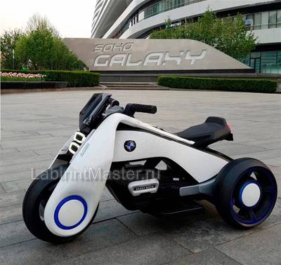 Детский электромотоцикл "Cool Moto" BDQ6188 белый