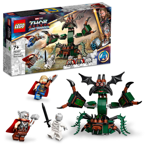 Конструктор LEGO Marvel 76207 Нападение на Новый Асгард