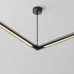 Угловой коннектор для системы Shelf с вводом питания Technical ca014lc-p-b