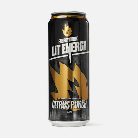 Энергетический напиток Lit Energy CITRUS PUNCH ТРОПИЧЕСКИЙ ЦИТРУС 450 мл