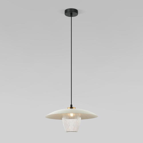 Подвесной светильник Eurosvet Kamari 50259/1 белый/прозрачный