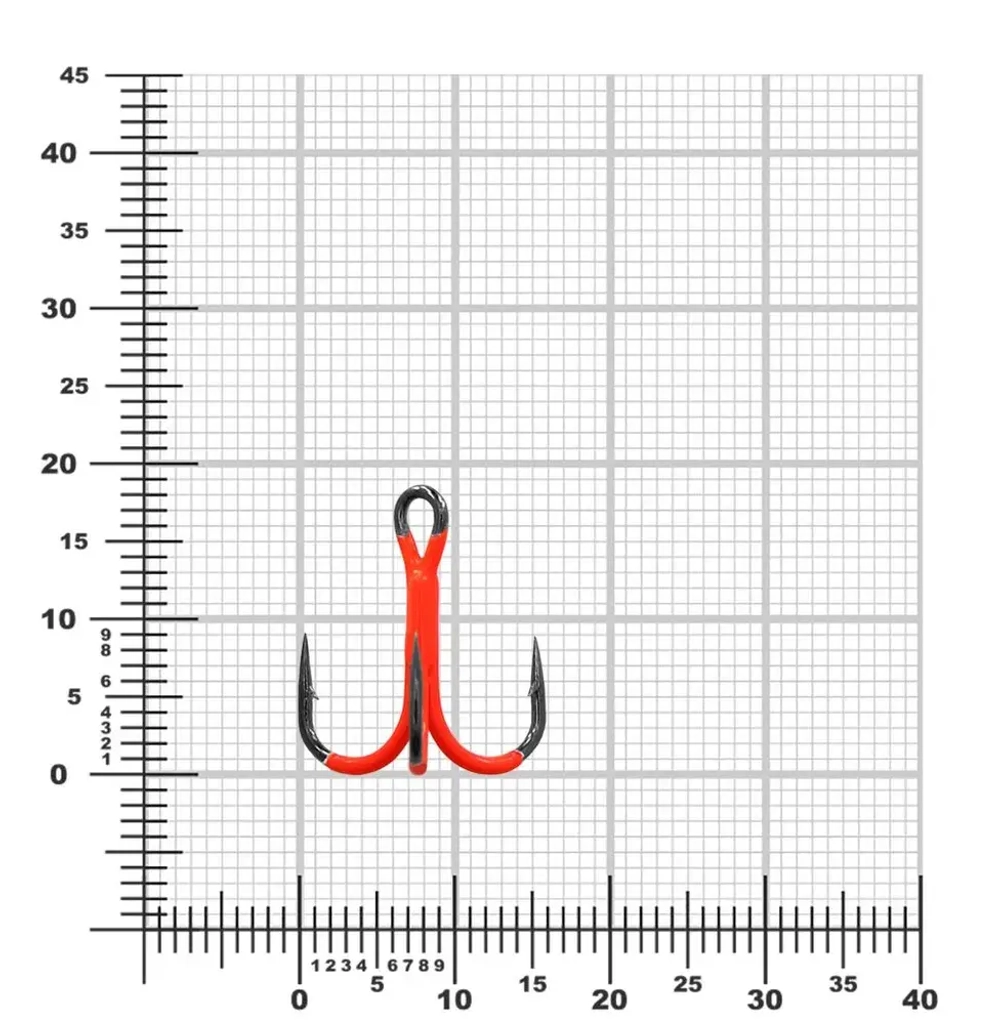 Крючки Vido Craft ST-36 BN "Тройник крашеный" (5шт/уп)