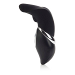 Чёрный клиторальный массажёр 7-Function Silicone Luxe Epiphany Massagers (Цвет: черный)