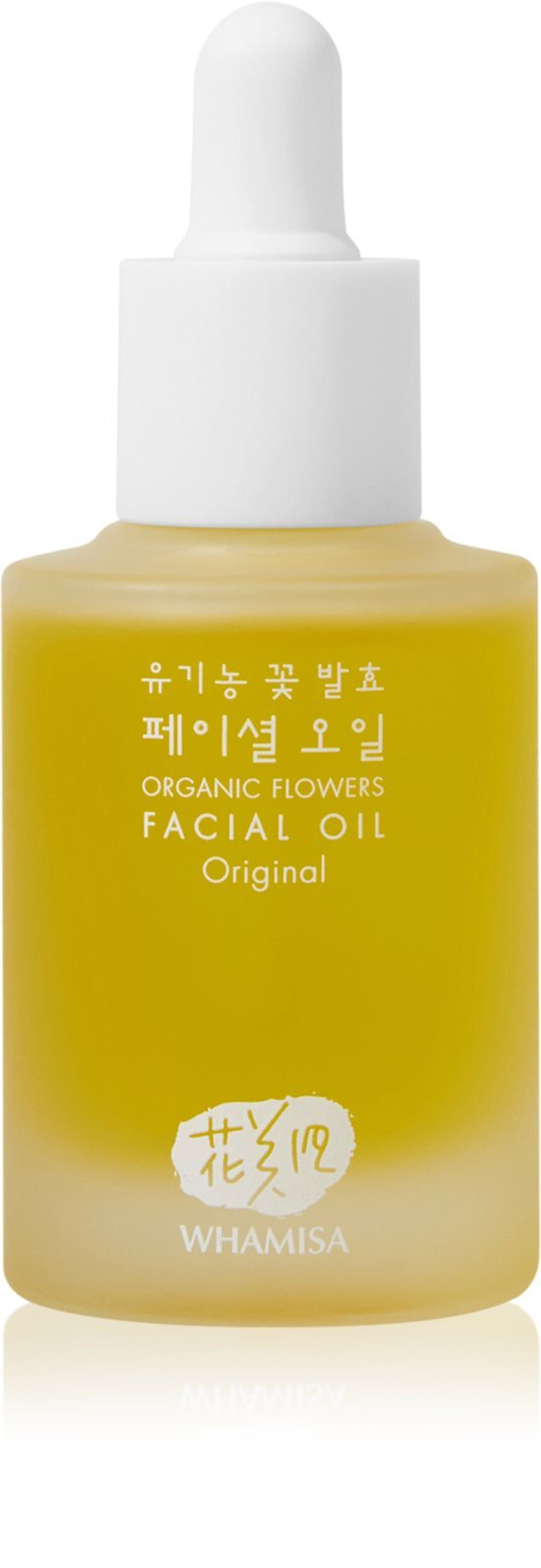 WHAMISA Organic Flowers Facial Oil Original - регенерирующее масло с разглаживающим эффектом /   26  ml  / GTIN 8809403814533