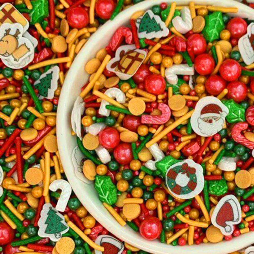 Посыпка кондитерская микс «Санта» 1 кг