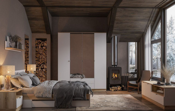 МОДУЛЬНАЯ СПАЛЬНЯ ЮККИ ПРОДАЕТСЯ ПО ОТДЕЛЬНОСТИ