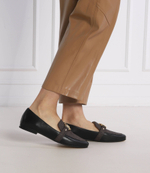 Кожаные мокасины. Michael Kors - коричневый(40F2ROFP1L)