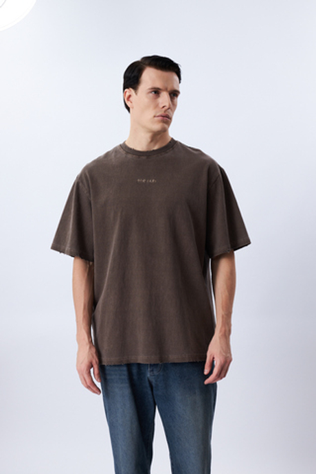 Коричневая футболка The Puh Orda