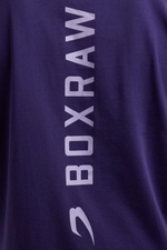 Футболка BOXRAW Lineal Oversized фиолетовая