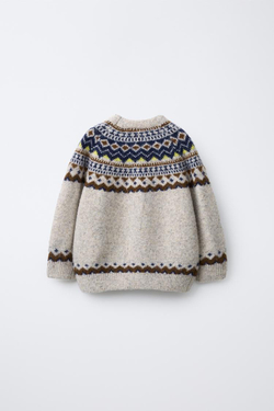 ZARA ДЖЕМПЕР, СЕРЫЙ/СИНИЙ