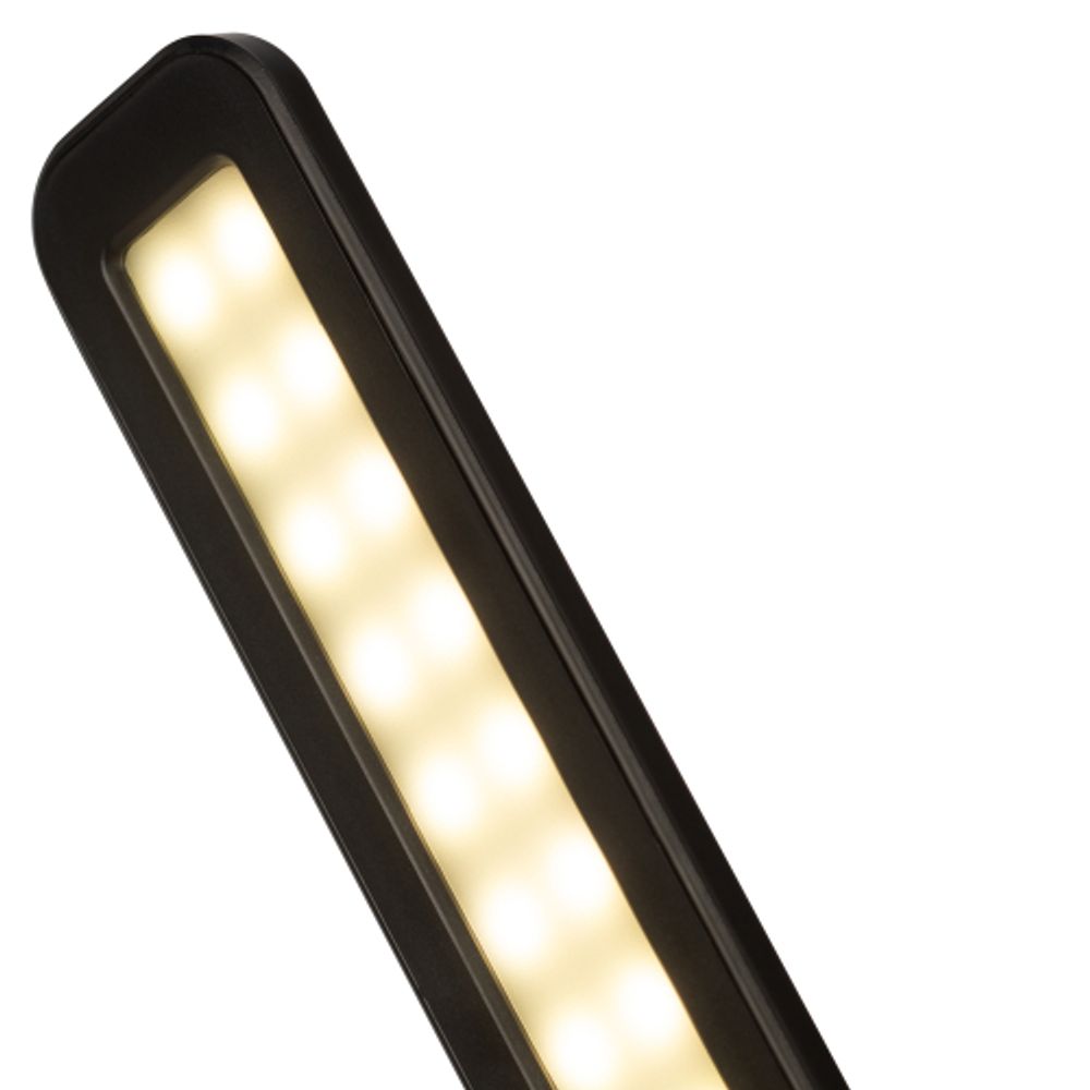 Настольный светильник ЭРА NLED-508-7W-BK светодиодный черный | Светодиодные настольные лампы