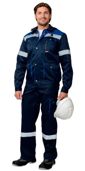 Костюм "Сириус-Титан" полукомбинезон (синий/василек)