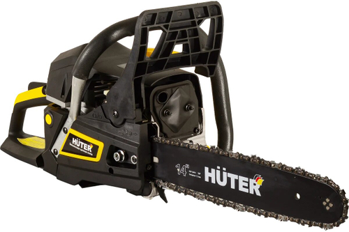 Бензопила Huter BS-45M, тормоз цепи, антивибрационная система