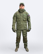 Костюм тактический Rescuer Олива (RipStop, MOLLE, демисезон)