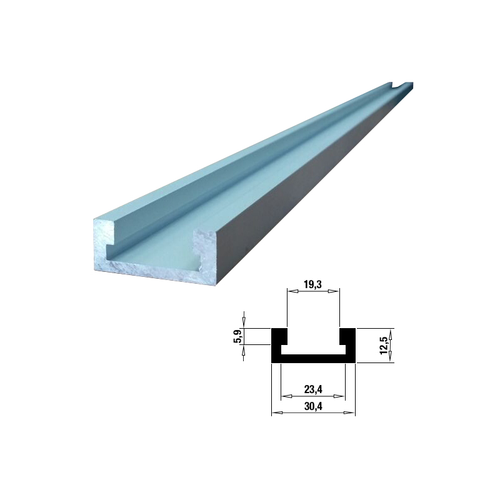 Шина-направляющая c Т-образным пазом 30,4 мм Woodwork TR030.1000
