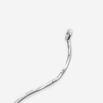 Подвеска "Цветок", 21*33мм, родирование