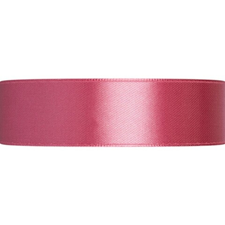 Лента атласная 12 мм, цв.025 т.роз.