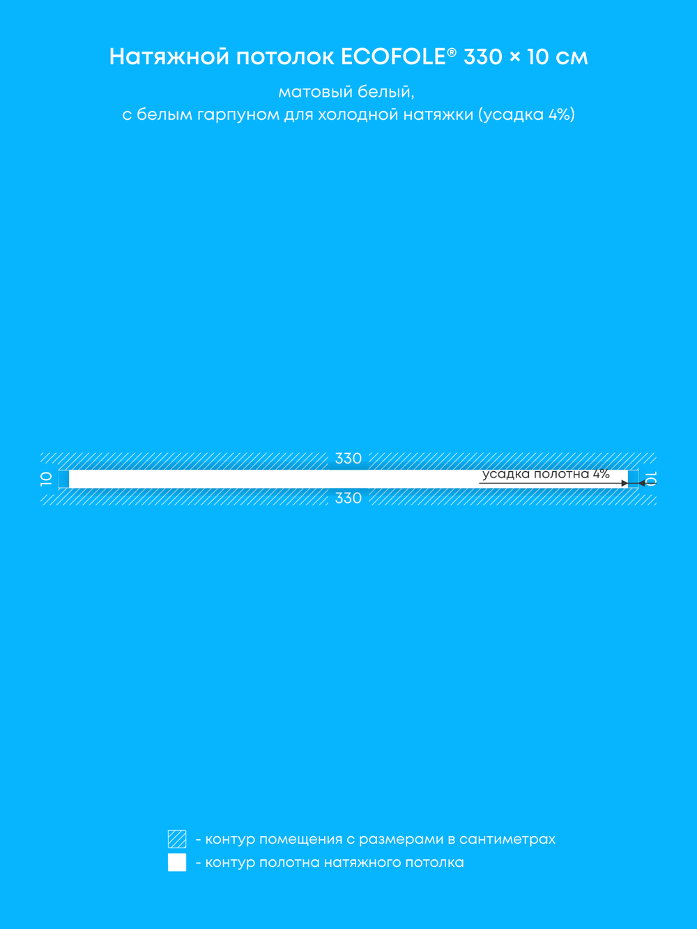 Натяжные потолки 12.7 м2, 16.4 м2, 6.4 м2, 4.2 м2, 9.7 м2, 0.3 м2