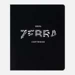 Тетрадь Проф-Пресс Черно-белые надписи клетка 48л в ассортименте