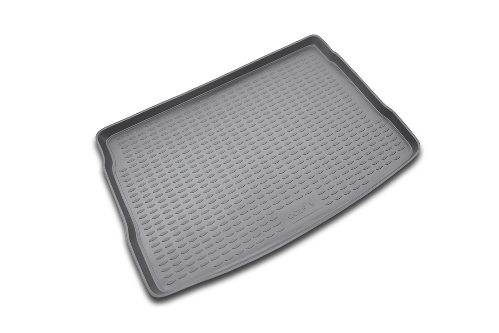 Коврик в багажник для VW Golf V 2003-2008, хэтчбек (полиуретан, серый) NLC.51.05.B11G