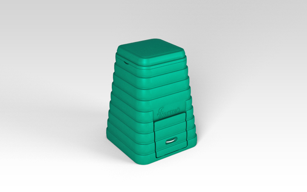 Компостер "Rostok" ЭкоПром Rostok 600 л.(88x88x122см;) - арт.555758